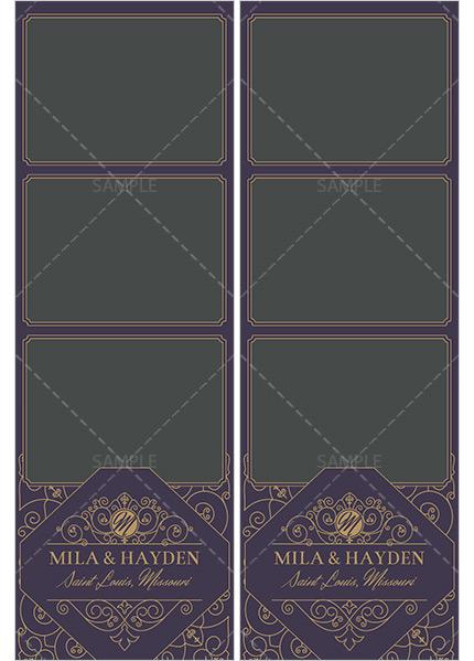 Formal Fretwork - 3UP Photo Strips