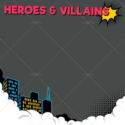 Heroes & Villains Square