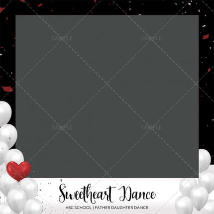 Sweetheart - Black - Square