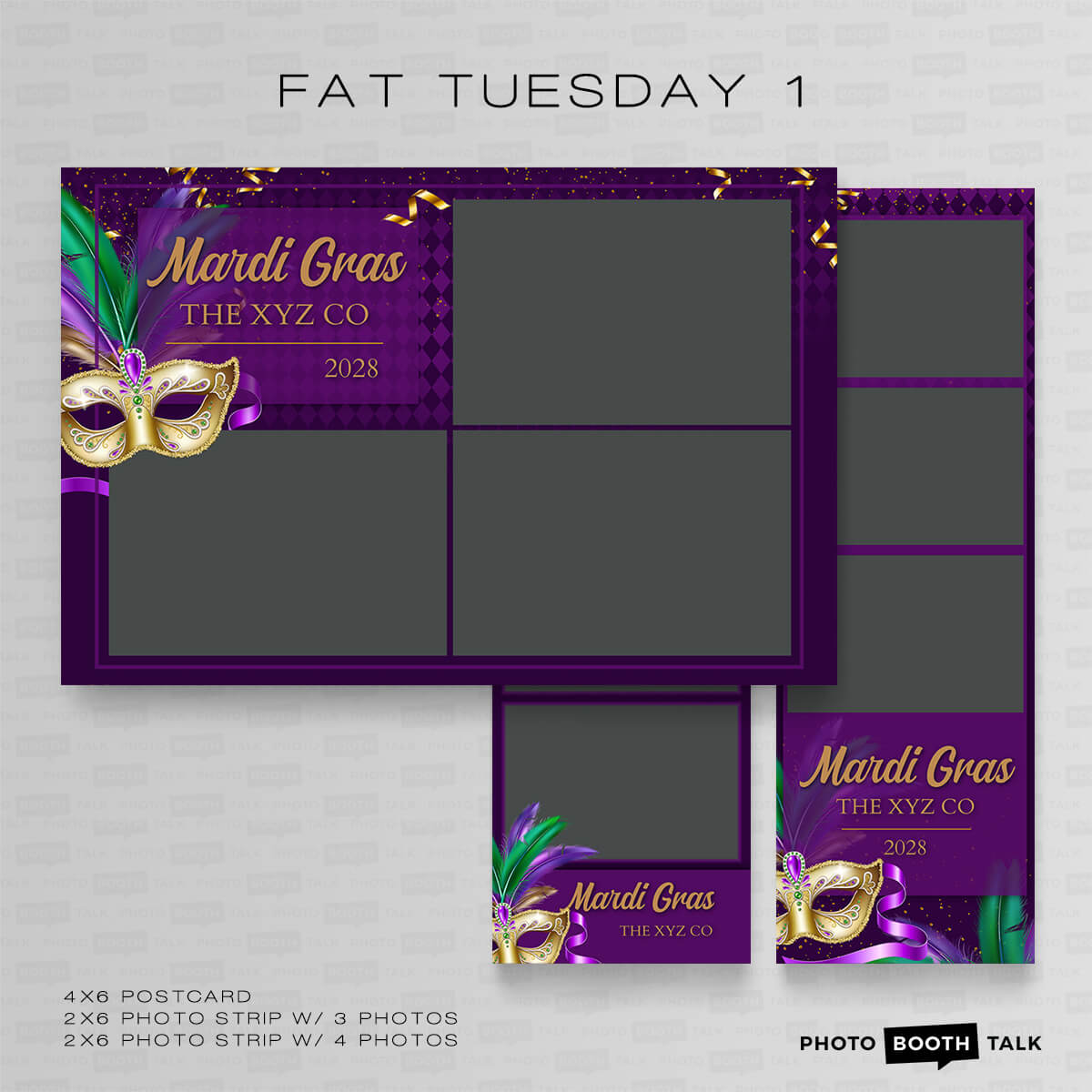 Fat Tuesday 1 – For Darkroom Booth | Photo Booth Talk